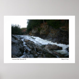 Livermore Falls Gorge, Plymouth, NH Poster