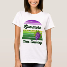 Livermore Wine Country Lila Grüne Streifen Trauben