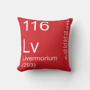 Livermorium Kissen