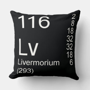 Livermorium Kissen