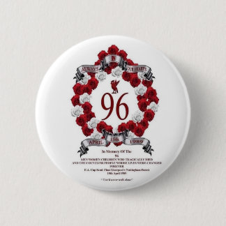 LIVERPOOL 96 COMMEMORATIVE BUTTON ABZEICHEN