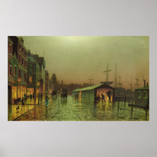 Liverpool Docks Poster