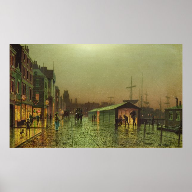 Liverpool Docks Poster (Vorne)