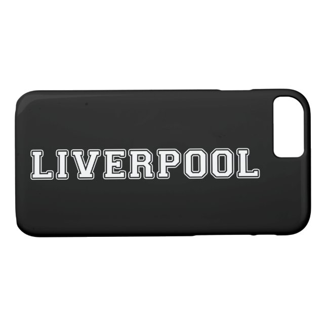 Liverpool England Case-Mate iPhone Hülle (Rückseite (Horizontal))