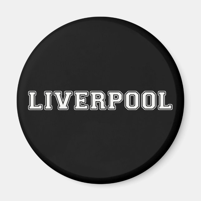 Liverpool England Magnet (Vorne)