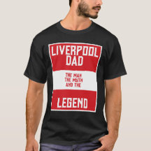 Liverpool Fan Vater Gift Tshirt