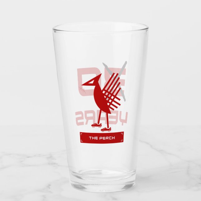 Liverpool FC Inspiré sur le verre de bière sur mes (Devant)