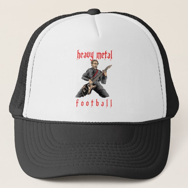 Liverpool Klopp Heavy Metal Football Truckerkappe (Vorderseite)