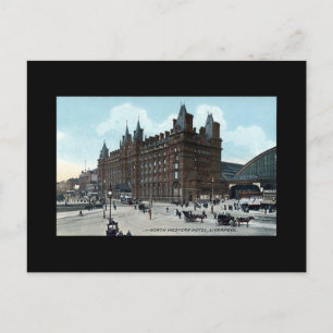 Liverpool, North Western Hotel Postkarte