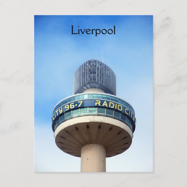 Liverpool Postkarte (Vorderseite)
