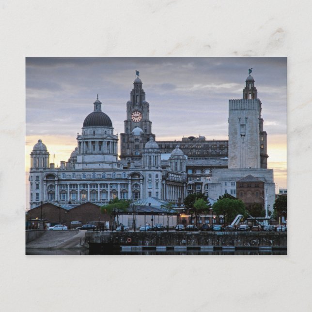 Liverpool Postkarte (Vorderseite)