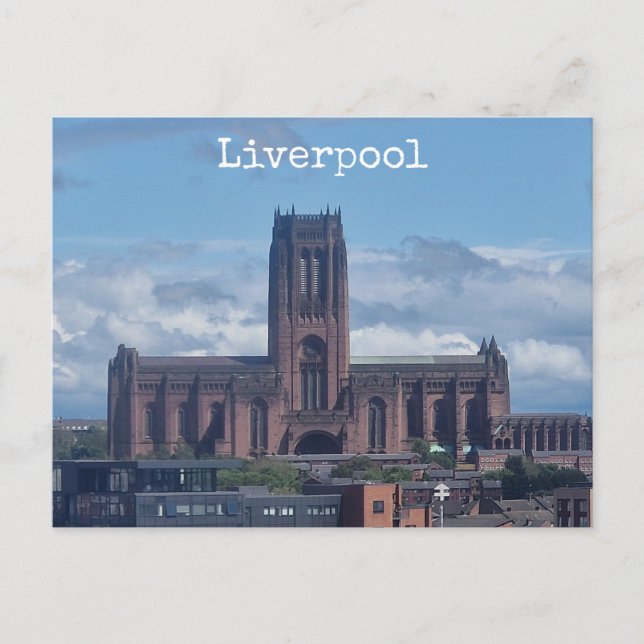 Liverpool Postkarte (Vorderseite)