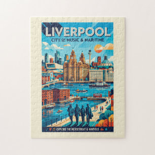 Liverpool Reiseplakat