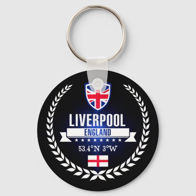 Liverpool Schlüsselanhänger (Vorderseite)