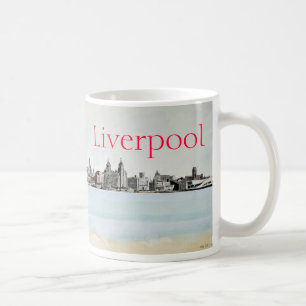 Liverpool - Skyline Kaffeetasse