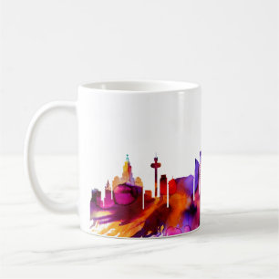 Liverpool Skyline Kaffeetasse
