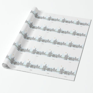 Liverpool-Ufergegend Geschenkpapier