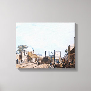 Liverpool und Manchester Bahn: Leinwanddruck