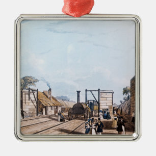 Liverpool- und Manchester-Eisenbahn: Silbernes Ornament