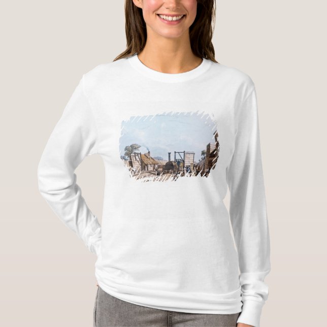 Liverpool- und Manchester-Eisenbahn: T-Shirt (Vorderseite)