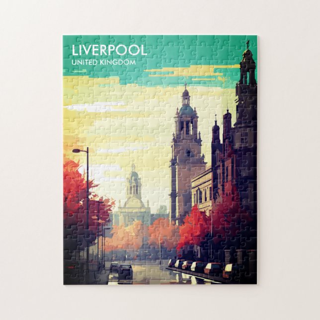 Liverpool United Kingdom Travel (Vertikal)