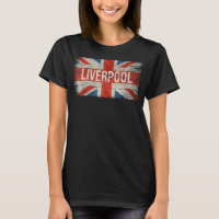 Liverpool Vereinigtes Königreich Britische Flagge 