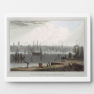 Liverpool, von der gegenüberliegenden Seite der Ri Fotoplatte