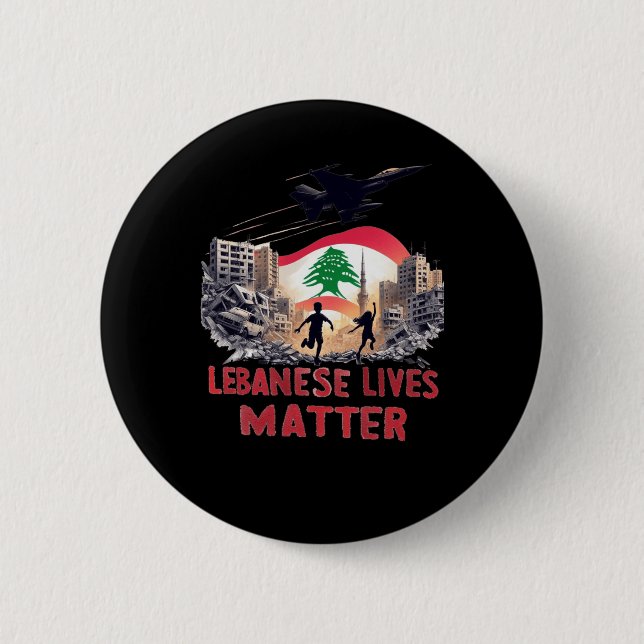 Lives Sticker Button (Vorderseite)