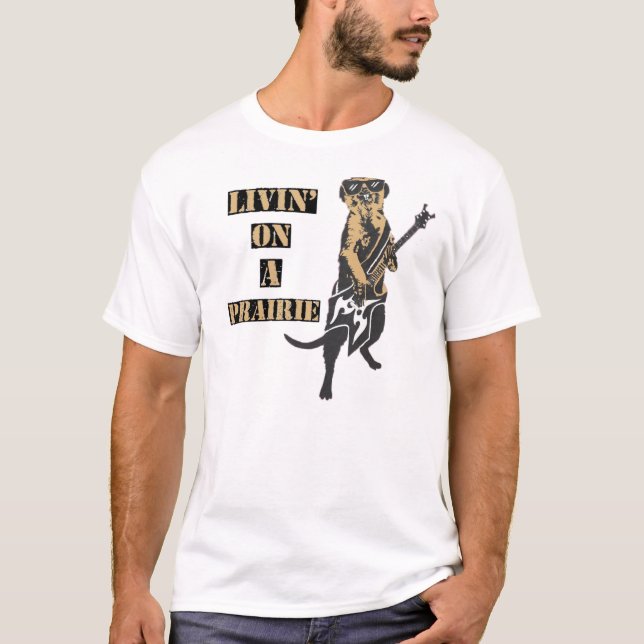 Livin auf einem Grasland T-Shirt (Vorderseite)