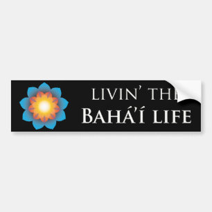 Livin Bahá'í Leben Autoaufkleber