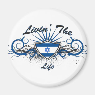 Livin das Isreal Leben Magnet