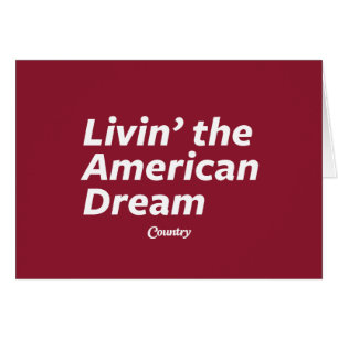 Livin der amerikanische Traum