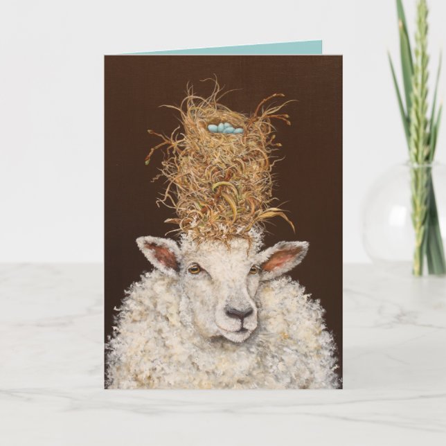 Livin' High on Sheep Card Karte (Vorderseite)