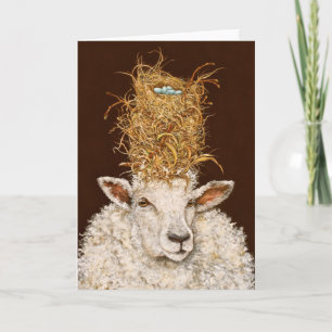 Livin' High on Sheep Card Karte
