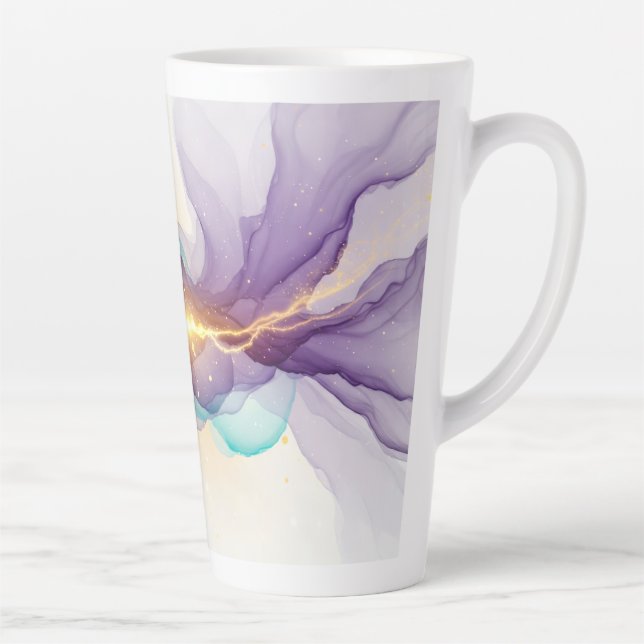 Living Blueprint Latte Mug Milchtasse (Rechts)