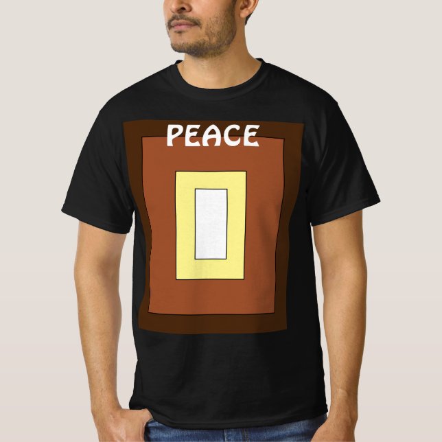 Living in Peace- Racial Harmony 2:  T-Shirt (Vorderseite)
