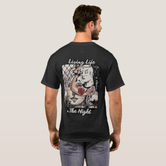 Living Life in The Night Grafik-T-Shirt – Urban S T-Shirt