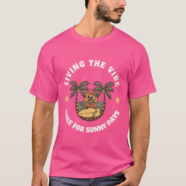 Living the Vibe T-Shirt (Vorderseite)