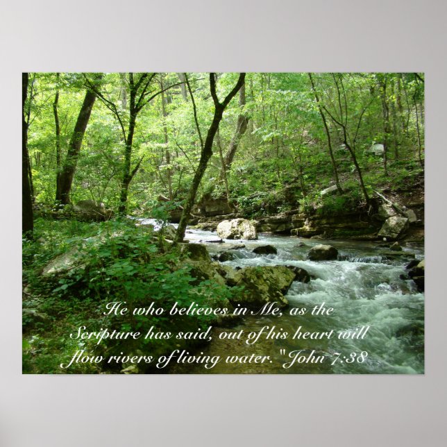 Living Water Poster (Vorne)