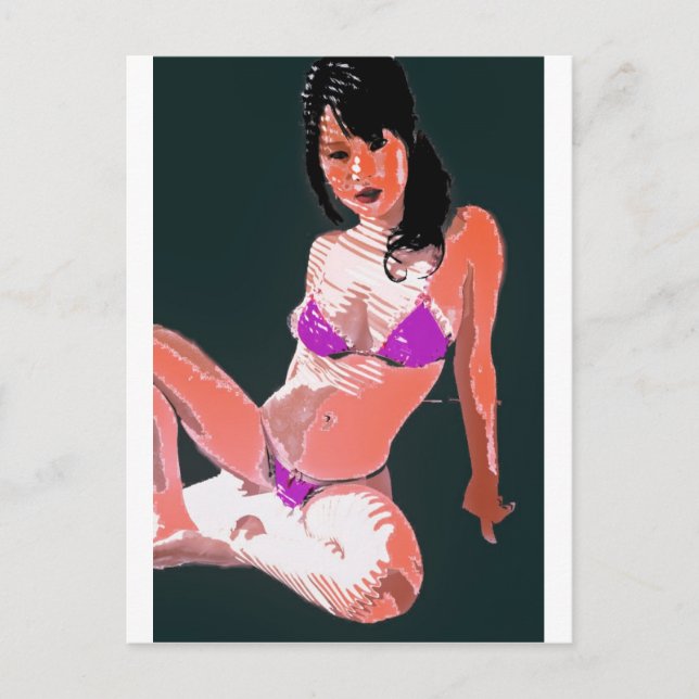 LivingDoll 2 Postkarte (Vorderseite)