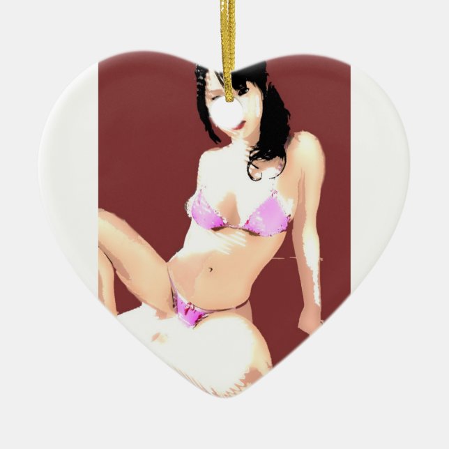 LivingDoll 5 Keramikornament (Vorne)