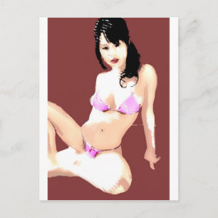 LivingDoll 5 Postkarte