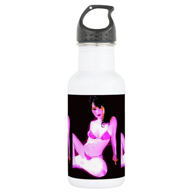 LivingDoll 6 Edelstahlflasche (Vorderseite)
