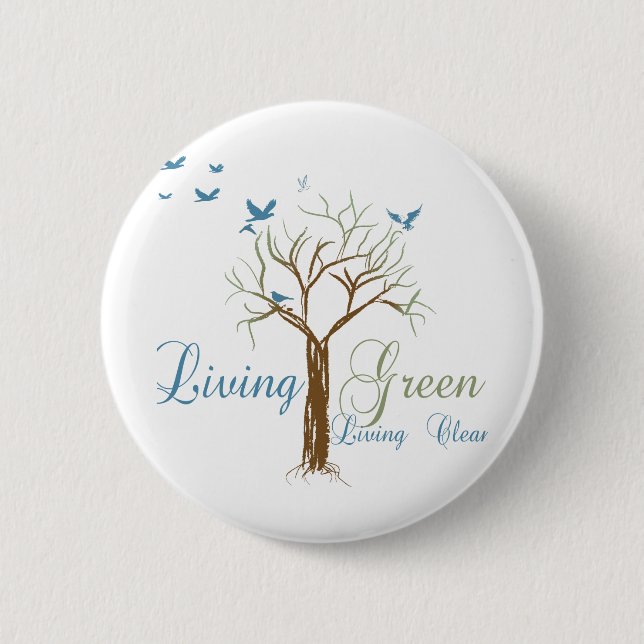 LivingGreen Button (Vorderseite)