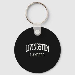 Livingston High School Hs Livingston Nj Retro Spor Schlüsselanhänger