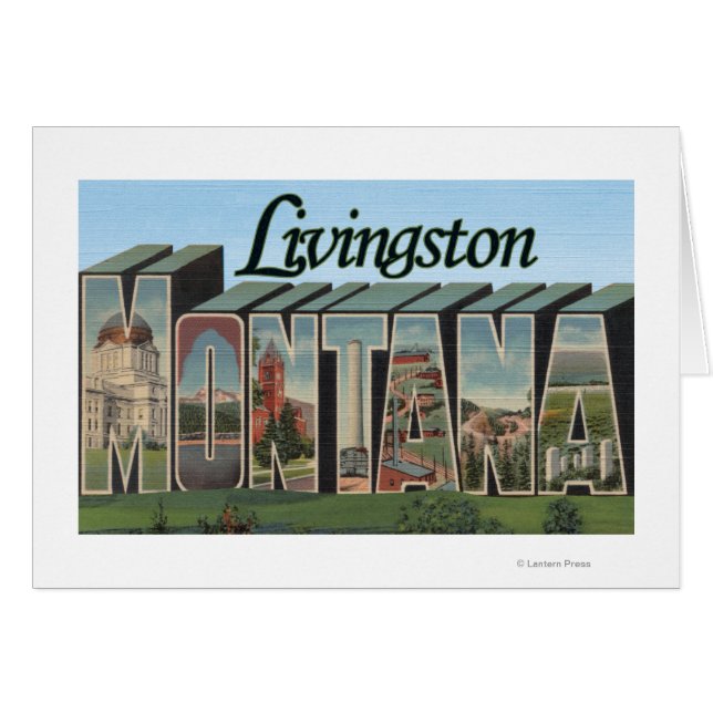 Livingston, Montana (Vorderseite (Horizontal))