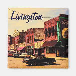 Livingston Montana Magnet