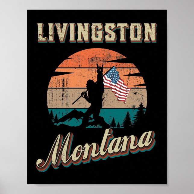 Livingston Montana Poster (Vorne)