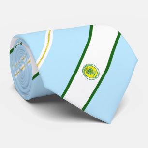 Livingston (New Jersey) - Stadtflagge Neck Tie Krawatte