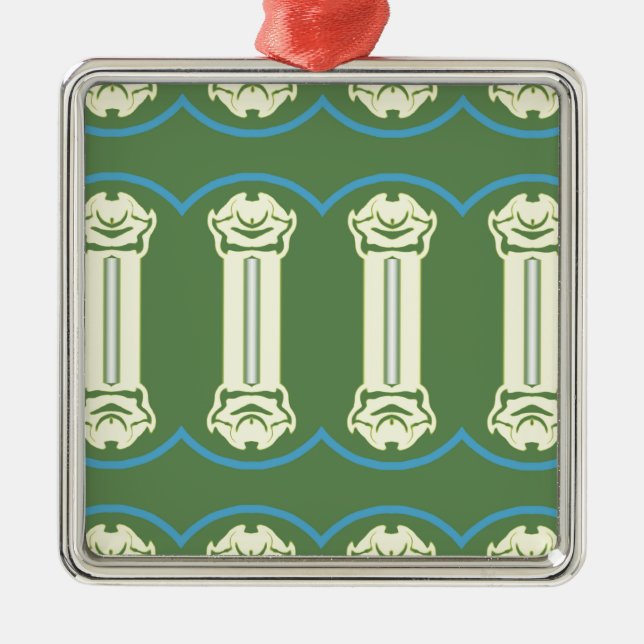 Livingstone Silbernes Ornament (Vorne)